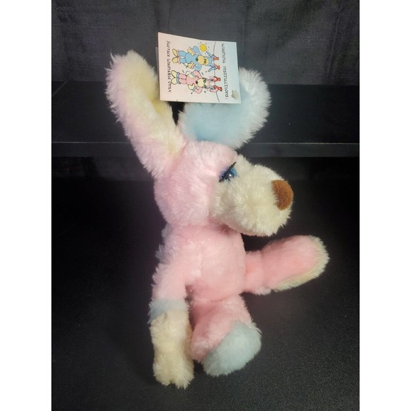 RARE Vintage Francesca Hoerlein 1982 Franland FiFi La Femme Bunny Pups Plush Tag - Picture 7 of 10